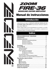 Zoom FIRE-36 Manual De Instrucciones