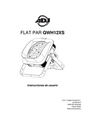 ADJ FLAT PAR QWH12XS Instrucciones De Usuario