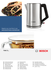 Bosch TWK 71 Serie Instrucciones De Uso