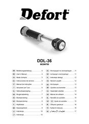 Defort DDL-36 Instrucciones De Servicio