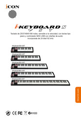 ICON iKeyboard5S-VST Manual Del Usuario