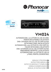 Phonocar VM 024 Manual De Instrucciones
