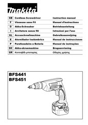 Makita BFS441 Manual De Instrucciones