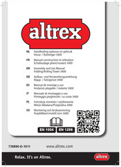 Altrex 3400 Manual De Montaje Y Uso