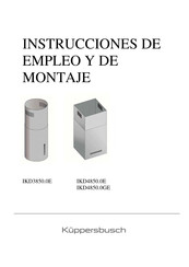 Kuppersbusch IKD3850.0E Instrucciones De Empleo Y De Montaje