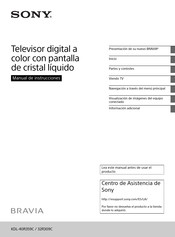 Sony BRAVIA KD-32R309C Manual De Instrucciones