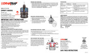 Dynatrap DT150-TUN Manual Del Propietário