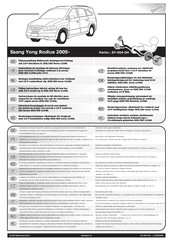 ECS Electronics SY-004-DH Instrucciones De Montaje