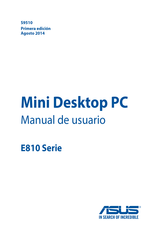 Asus E810 Serie Manual De Usuario