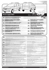 ECS Electronics DA-001-BB Instrucciones De Montaje