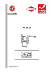 Rauch KUHN AXIS AS-XL 25 Manual Del Usuario