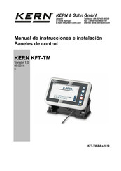 KERN KFT-TM Manual De Instrucciones E Instalación