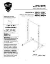 Cap Strength POWER RACK Manual Del Usuario