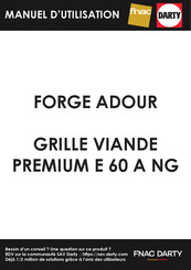 FORGE ADOUR PREMIUM E 60 A Manual De Utilización