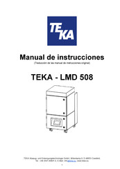 Teka LMD 508 Manual De Instrucciones