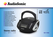 AudioSonic CD-1592 Manual De Instrucciones