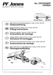 PF Jones 19070508PF Instrucciones De Montaje