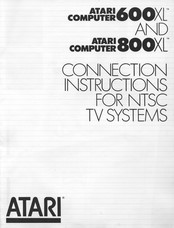 Atari 600XL Manual