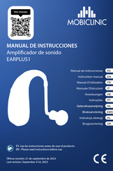 Mobiclinic EARPLUS1 Manual De Instrucciones