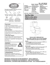 WaterRidge C21083C Manual Del Usuario