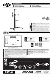 ricoo FS0364 Instrucciones De Montaje