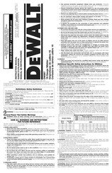 DeWalt DW897 Manual De Instrucciones