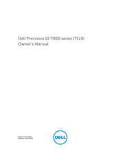 Dell Precision 15 7000 Serie Manual Del Propietário