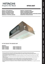 Hitachi RPIM-1.0FSN2E-DU Manual De Instalación