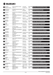 Suzuki 9912J-78R40 Instrucciones De Montaje