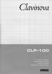 Yamaha Clavinova CLP-100 Manual De Instrucciones