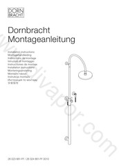 Dornbracht 26 024 661 0010 Serie Instrucciones De Montaje