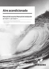 Samsung AR RSSP Serie Manual Del Usuario Y Manual De Instalación