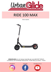 URBANGLIDE RIDE 100 MAX Manual Original