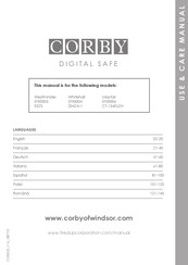 Corby Mayfair Manual De Uso Y Cuidados