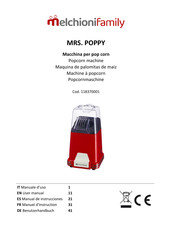 Melchioni Family MRS. POPPY Manual De Instrucciones