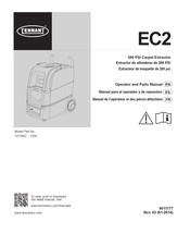 Tennant EC2 Manual Para El Operador Y De Repuestos