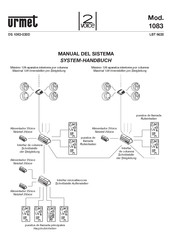 Urmet 2Voice 1083 Manual Del Sistema