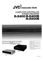 JVC R-X400B Libro De Instrucciones