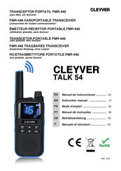 Cleyver PMR-446 Manual De Instrucciones