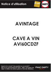 Avintage AVI60CDZF Manual De Utilización