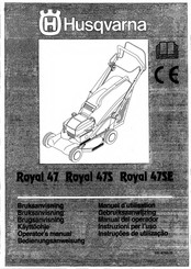 Husqvarna Royal 47S Manual Del Operador