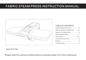 Speedypress PSP-206E Manual De Instrucciones