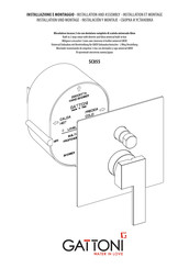 GATTONI SC055 Instalación Y Montaje
