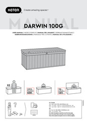 Keter DARWIN 100G Manual Del Usuario