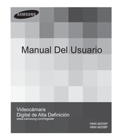 Samsung HMX-M20BP Manual Del Usuario