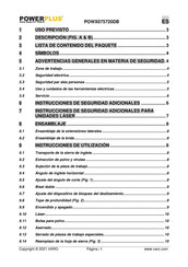 VARO POWERPLUS POWX075720DB Manual Del Usuario