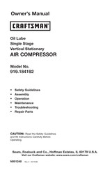 Craftsman 919.184192 Manual Del Propietário