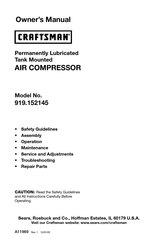 Craftsman 919.152145 Manual Del Propietário