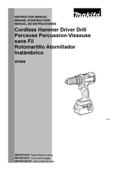 Makita XPH06Z Manual De Instrucciones