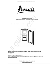 Avanti VM319W Manual De Instrucciones